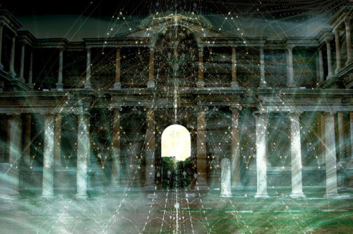 ryanpanos:  Arcane Temple by Tatiana Plakhova You can either call it Complexism or Networkism … where imaginary landscapes of interconnected entities are the prevailing theme. “VISUALCOMPLEXITY Complexity Graphics illustrations combine the trends