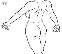 And Now For Something Completely Different. I Was Practicing Drawing Female Forms