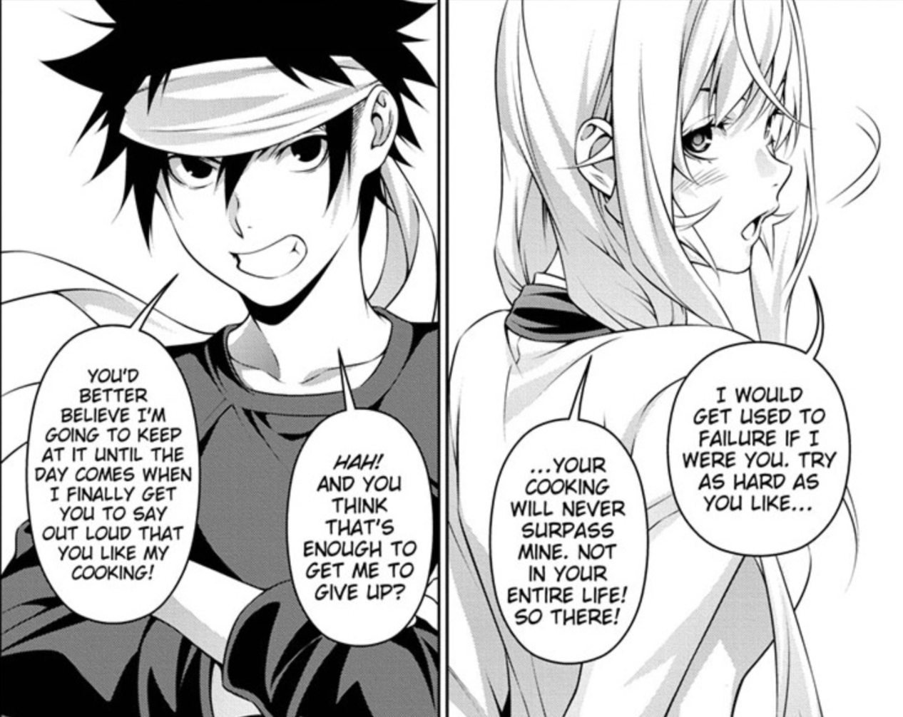 THE END OF SHOKUGEKI NO SOUMA (ERINA AND SOMA GET MARRIED? Spoilers of the  True End of the Manga 