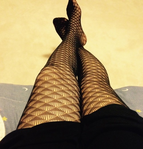 stay-forever-21: Got these cute fishnets today~