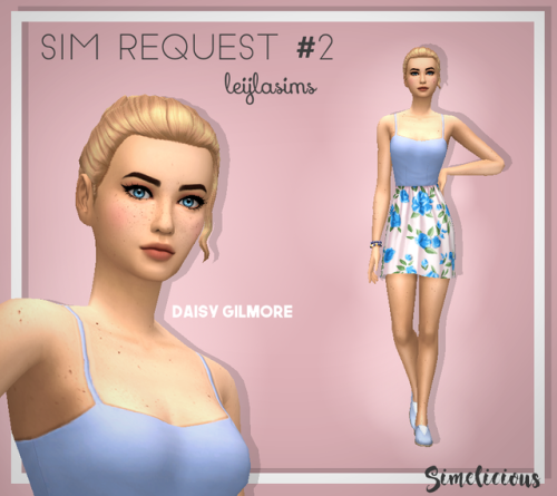 Sim Request 2 ^.^Hey everybody! Here is the second sim from my sim request post! I hope you enjoy yo