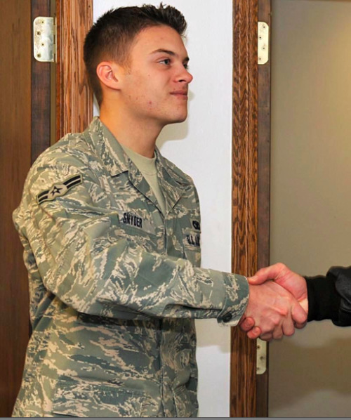 The moment he felt the Sgt&rsquo;s firm grip everything froze and just stopped.