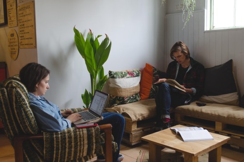 Two of my favourite people started a cafe in the tiny opal mining town of Andamooka in South Austral