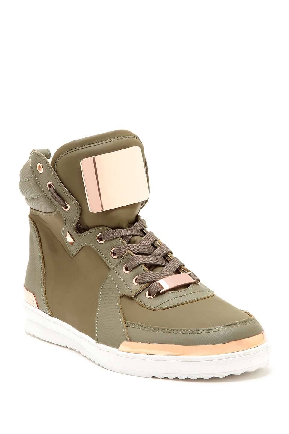 wantering-sneakers:  J75 By Jump Fearless Metal Trim High Top Sneaker