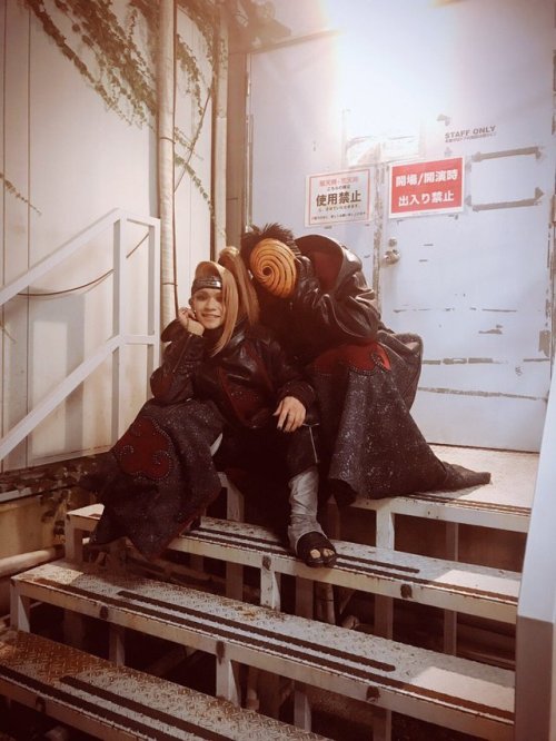 Deidara and Tobi.