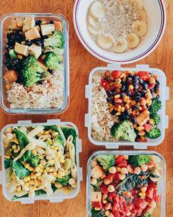 cheaplazyvegan:  Vegan meal prep made cheap