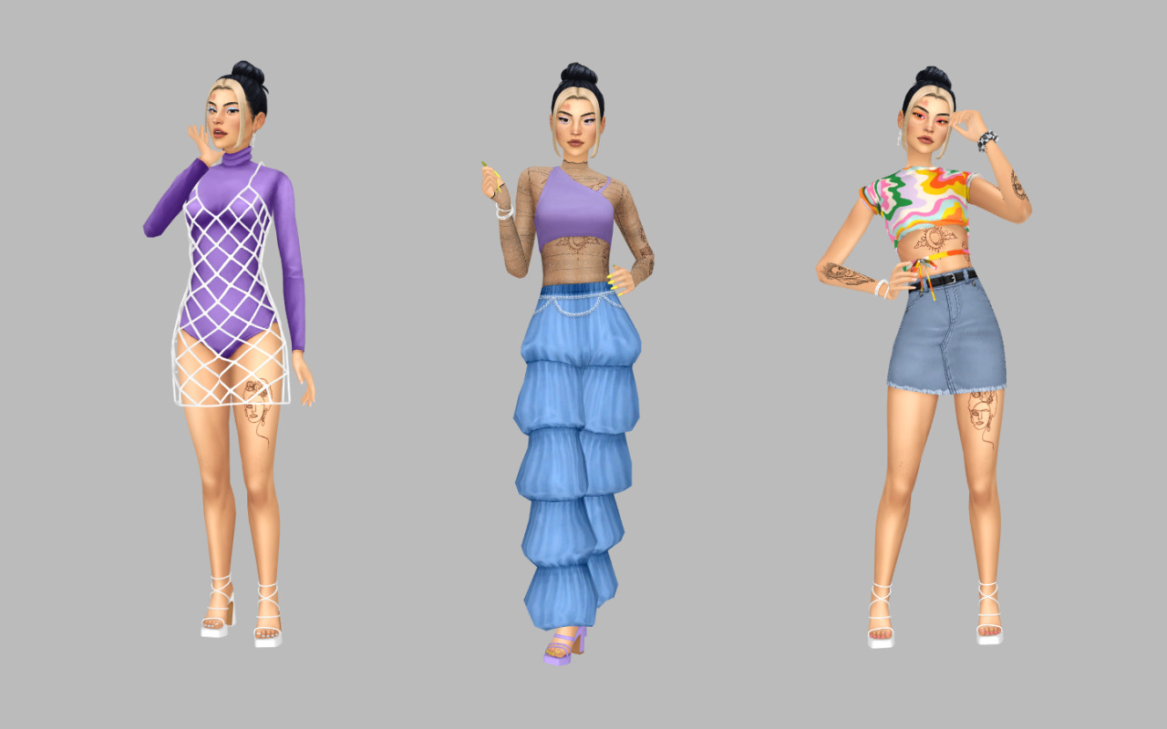 sims, spice and everything nice — Free Spirit - a CC pack by Joliebean &  DallasGirl