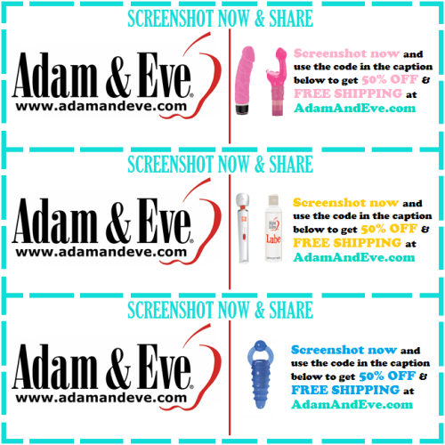  Get 50% off almost any 1 adult item & FREE US/CAN shipping by using offer code HMM at www.adame