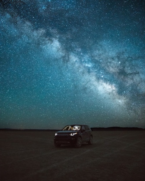 Camping in the desert with @landroverusa