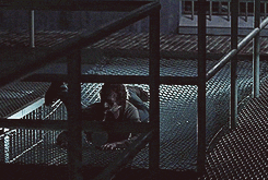 thewalkinggifs:  "I didn't want you in here." "I know, I had to." The Walking Dead - Internment  
