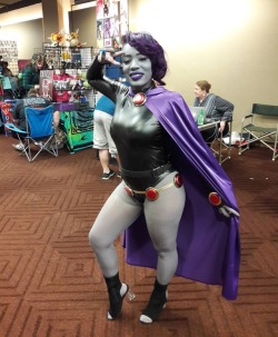 nstevenh: Raven  #blerdcon2018 #raven #teentitans