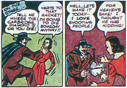 katedrawscomics: why-i-love-comics: Flash Comics #13 - “The Creeps” (1941) written by Jo