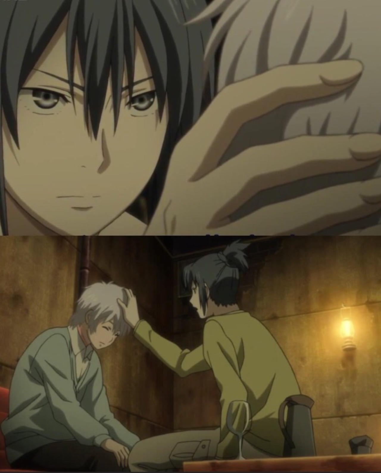 karasunokenma:“So living humans are warm…”