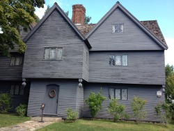 The Witch House In Salem, Massachusetts.