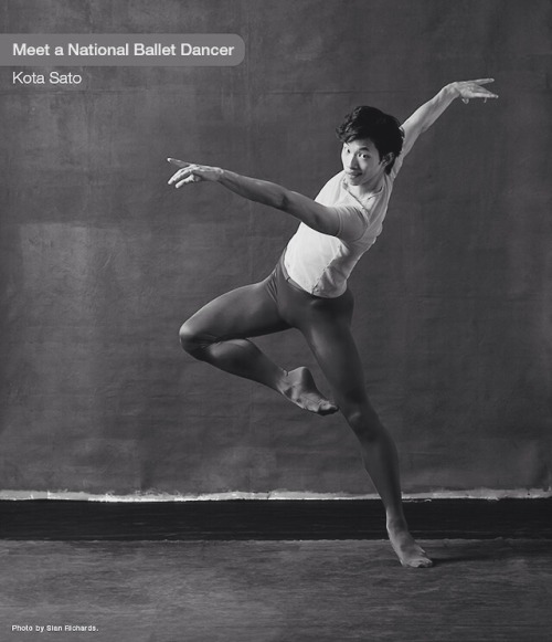 sonhador69:  Kota Sato National Ballet of Canada Sian Richards