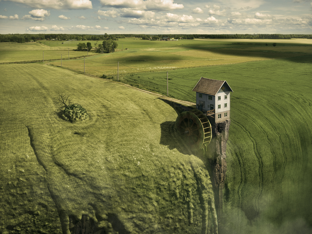 mayahan:Mind-Bending Optical Illusions by Erik Johansson