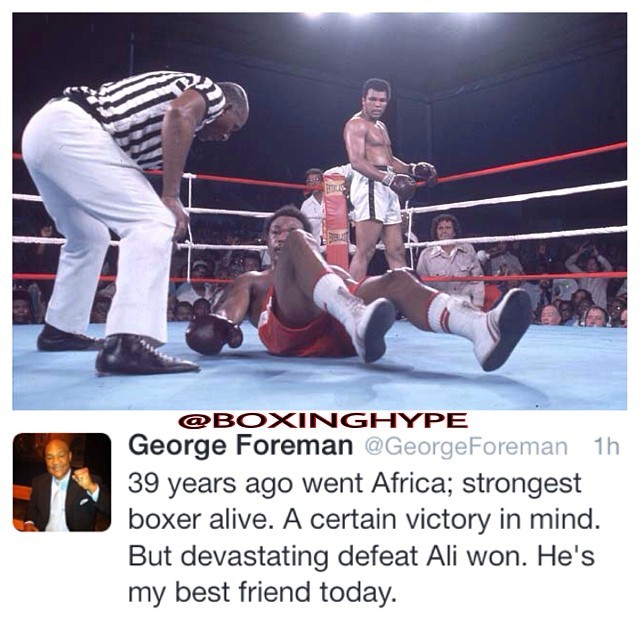 boxinghype:  October 30th, 1974 - Stade du 20 Mai, Kinshasa, Congo, Democractic Republic