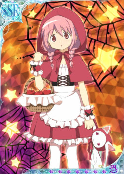 thekusabi:  Additional versions of the new Halloween Madoka Magica cards! (Version 1) 