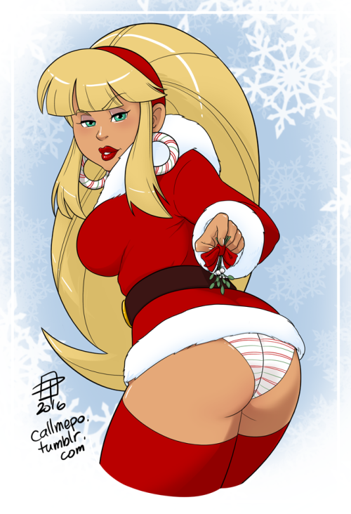 Porn Pics callmepo:  MERRY THICC-MAS!  Now give her