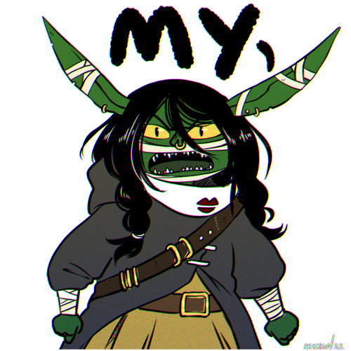 thechekhov:local goblin mother very proud of her dirt wizard honor student, more at 11