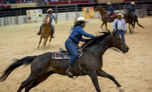 thingstolovefor:Cowgirls of Color: One of the Country’s Only All-Black-Woman Rodeo TeamsFour b