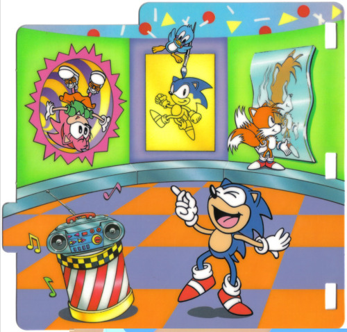 thesonicsecond: Sonic the Hedgehog’s Gameworld Read more at Sonic United. Images from Sonic Re