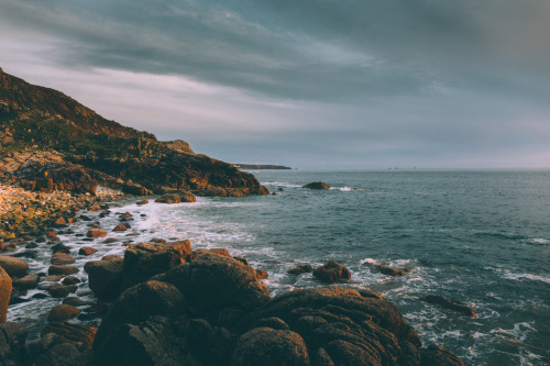 Porth Nanven Photo Set  - an amazingly moody sunset in #cornwall