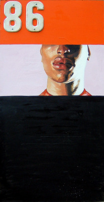 christophersousa:  Painting from my first show, 2006. It still hangs in my living room. 