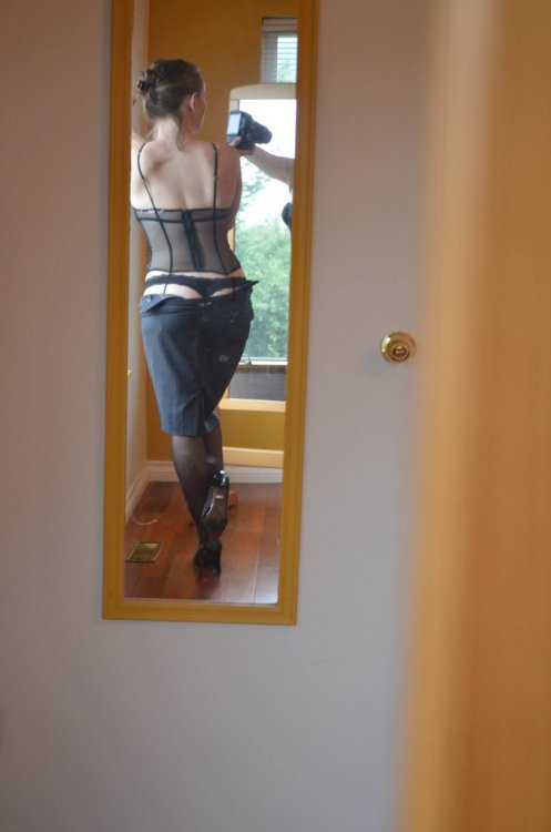 shooting-myself:  A grown-up schoolgirl outfit. Think I’ll get good grades this semester? Part 1 ! ————————————————————————— We dare you to submit your self shot pictures at: http://www.selfshotpictures.com/submit