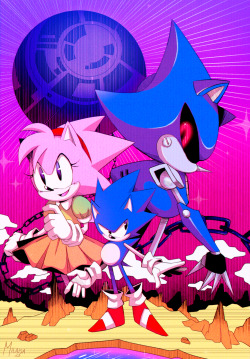 Sonic The Hedgeblog — Higher resolution sprite artwork of classic Sonic