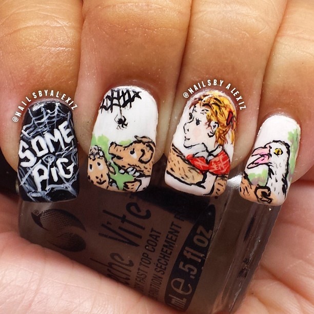 trendingly:  17 Incredibly Detailed Nail Art Designs That Nailed It 