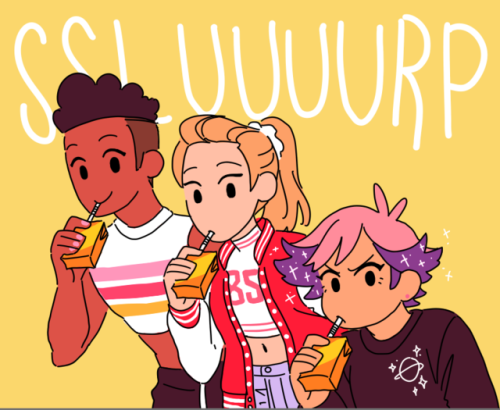 soaptaculart:Best!!! Friend!!! Squad!!!