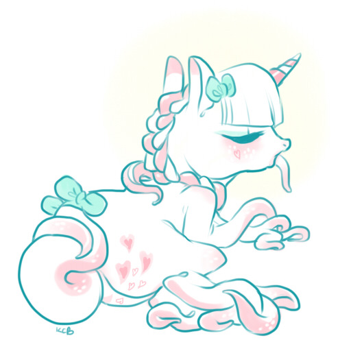 theveryworstthing:  yesterday when i was super mad i doodled up some pretty pony