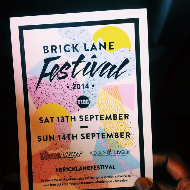 imcalledq:
“ Our @acousticliveuk team are curating the main stage of #BrickLaneFestival #BLF2014 on Saturday 13th September 2014!
This week we are giving away TONS of free tickets through our social networks and through our artists performing so...