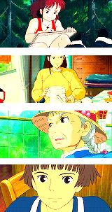 disneyyandmore-blog:  Girls of Studio Ghibli/Hayao Miyazaki 