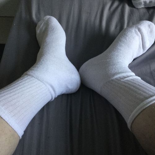 white socks