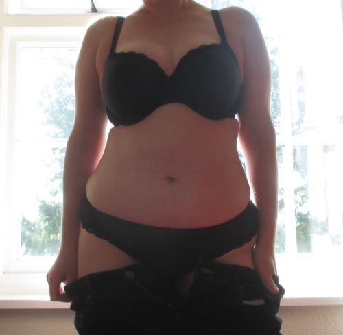 hatsandpanties:More of my black underwearVery sexy!  I don’t know but there’s something 