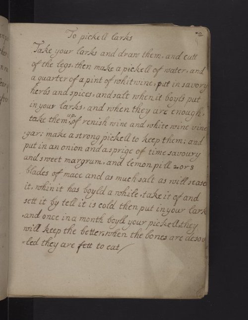 This week, we’ll be looking at recipes from recipe books. These manuscripts are an interesting glanc