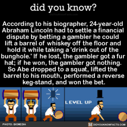 did-you-kno:  According to his biographer,