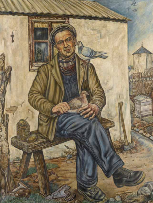 Stanley Lewis, Mr. Cole the Pigeon Man of Llanybri, c. 1955
