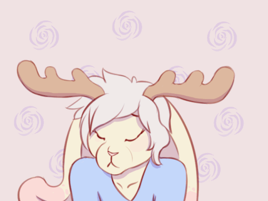 First animation I’ve done for a LOOONG while. Just fouro frames, but I still think it’s pretty cute. especially since it’s of the ADORABLE @fleurfurr! HE’SSOCUTE owo  #animation#gif#furry#anthro #are you a jackalope?  #thats so rad!  #whatever you are its great