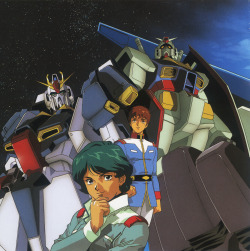 80sanime:  Mobile Suit Gundam ZZ 90s LD Covers