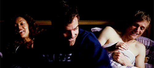 lovesickgifs: There’s no getting around it. Whether we like it or not, we are a love triangle, with 