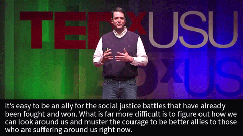 geekishchic:tedx:Watch the whole talk here»John Dehlin is a practicing Mormon … and an outspoken act