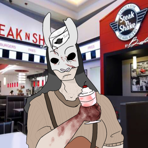 inhumanpsycho: welcome 2 steak an shake……… we can shake your steak and steal yo