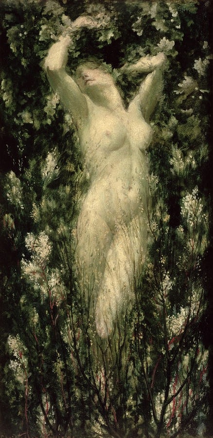 0pheli0: ‘Blodeuwedd’ 🔱  Artist: Christopher Williams  Date: 1930 Medium: