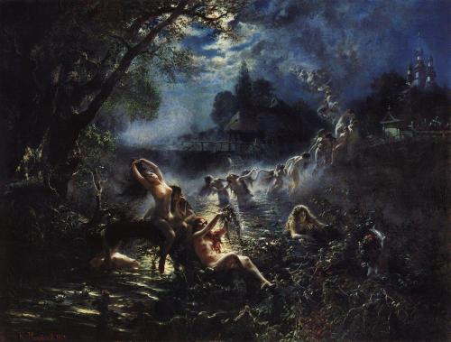 Konstantin Makovsky Mermaids (1879)