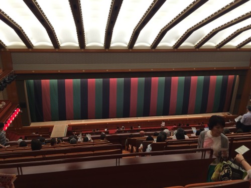 suckxatlove:  Different curtains at the Kabuki.