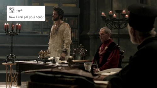 Da Vinci’s Demons + text posts part 3