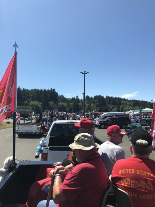 4th of July parade in Forks, WA. Best parade on the peninsula , love doing this parade every year with the Marine Corps League 🇺🇸🇺🇸